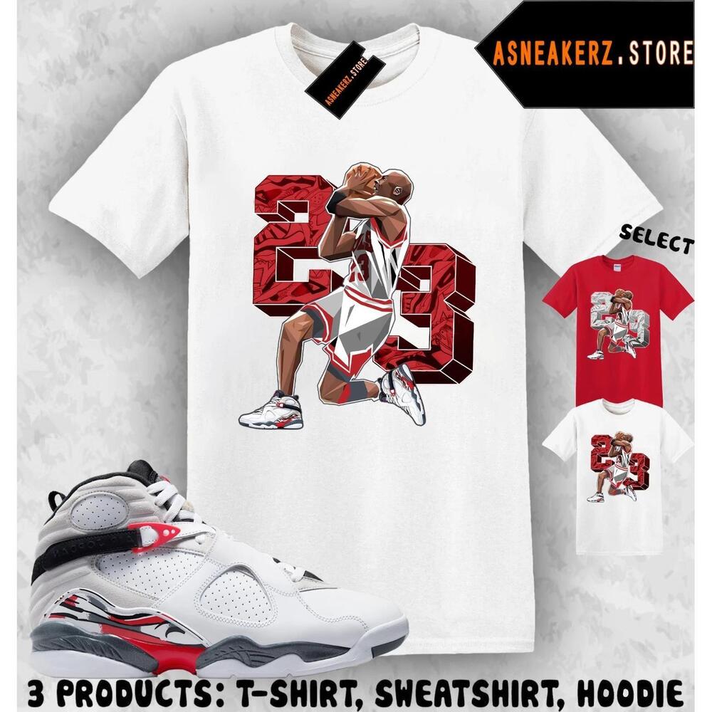 Shirt To Match Aj 8 Bugs Bunny Matching Tee Number 23 Mj T-Shirt
